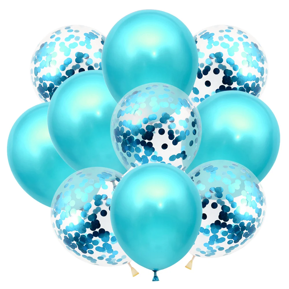 10Pcs 12inch Pearl Balóny, Konfety, Svadobné, Vianočné Dekorácie Balón Narodeninovej Party Deti Baby Sprcha Hélium Balónikov 1