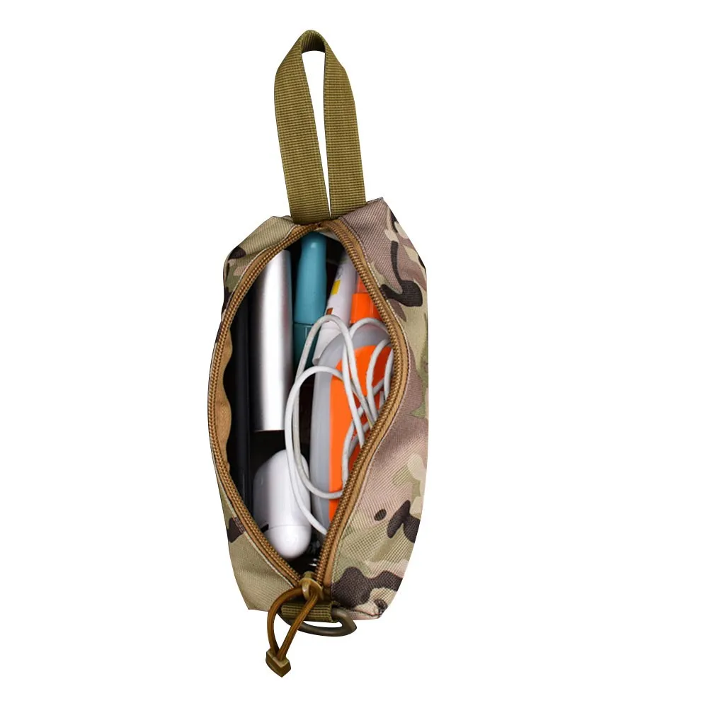 Taktické výchovy k DEMOKRATICKÉMU občianstvu Nástroj Skladovanie Taška Kamufláž Vojenské Ruky Tašku Vonkajšie Prenosné Mince Kabelku Multi-funkčné Tlačidlo Phone Bag 1