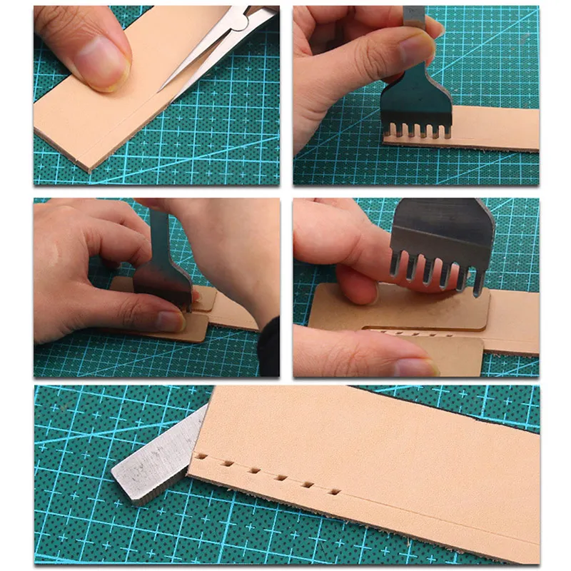 Kožené dierovanie sťahovák pomáha punč DIY ručne vyrábané kožené nástroj dierovanie pomocné dierovanie akryl sťahovák nebolí leathe 0
