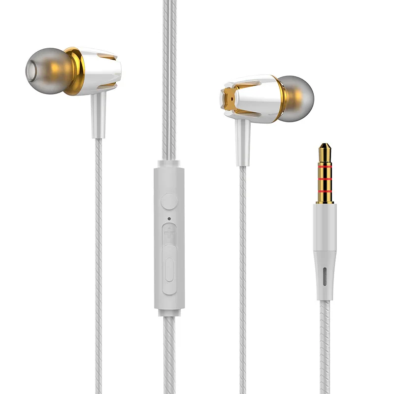 3,5 mm In-Ear Slúchadlá Slúchadlá S Mikrofónom Nastaviteľné Objem Upgrade Verzia Subwoofer Herné Headset Slúchadlá Drôtové Slúchadlá 3