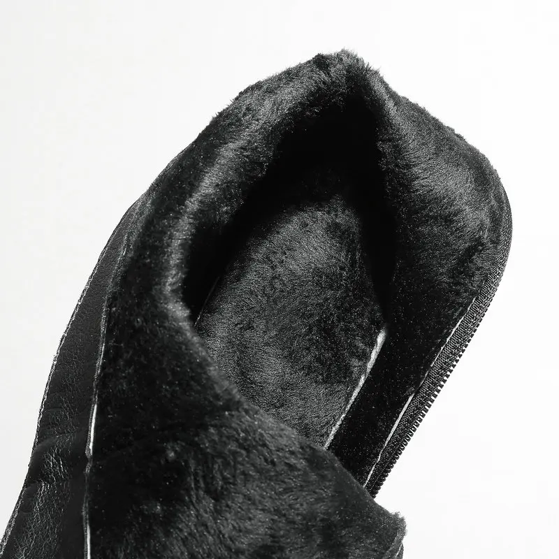 PU Kožené Ženy Členkové Topánky Super Námestie Vysokým Podpätkom 15 cm Ženy Krátke Topánky, Módne Dámy Zips Jeseň Zimné Topánky, Čierne 5