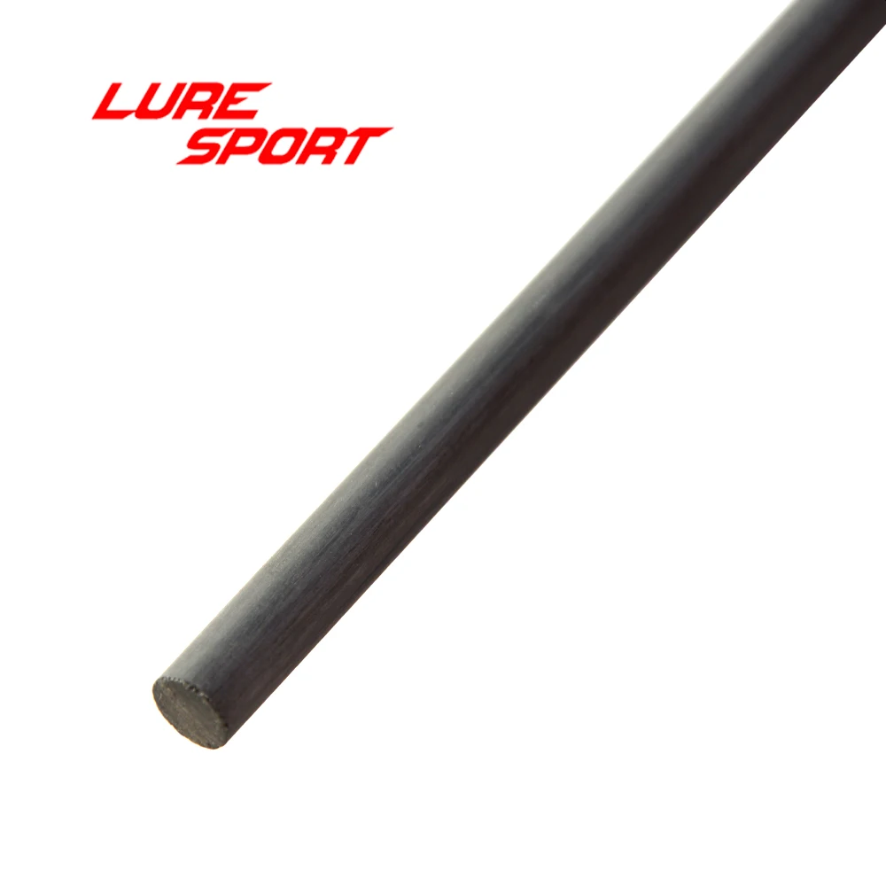 LureSport 4pcs 46 cm Pevný karbónový prút Tip prázdne č farba Rod stavebné diely Rybárske Pól Opravy DIY Príslušenstvo 4
