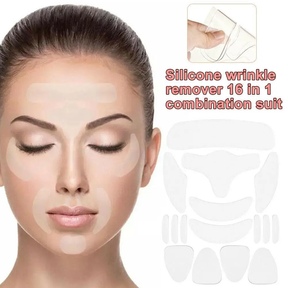 Opakovane vrások, odstránenie nálepky Tvár, Čelo, Krk Oko Nálepky Pad Odstrániť Anti Aging Face Lift Patch Zariadenie Maska pre Starostlivosť o Pleť 3