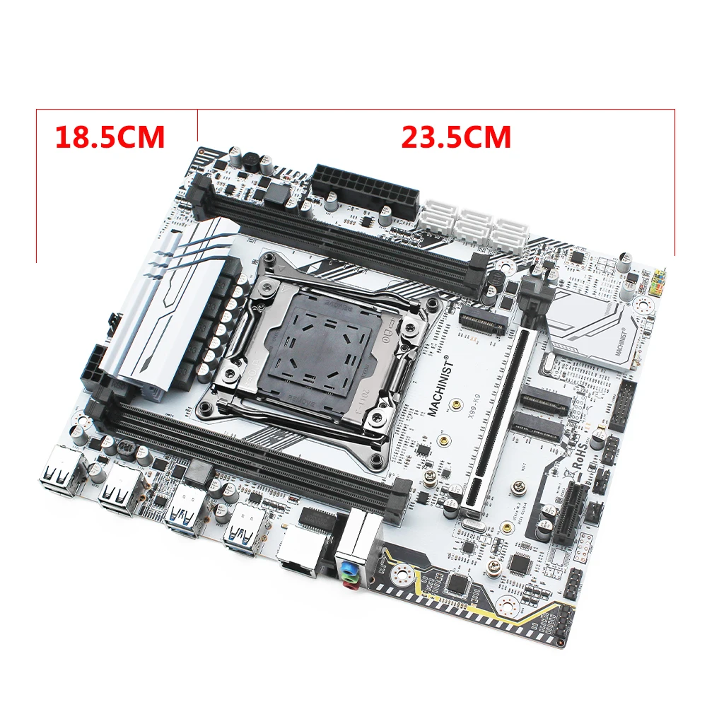 STROJNÍK X99 Ploche Dosky LGA 2011-3 kombinovaný S Xeon E5 2630L V3 CPU 16GB 2*8G DDR4 ECC REG RAM Servera MIanboard X99-K9 3