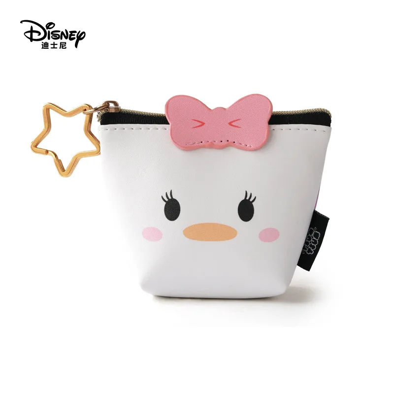 Disney Minnie Mouse prenosné kozmetické tvoria taška multi-účel skladovania tsum mince cartoon kabelka kabelka Steh make-up PU koža 0