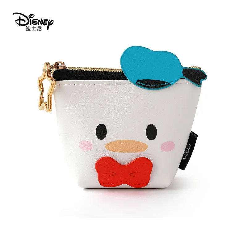 Disney Minnie Mouse prenosné kozmetické tvoria taška multi-účel skladovania tsum mince cartoon kabelka kabelka Steh make-up PU koža 1