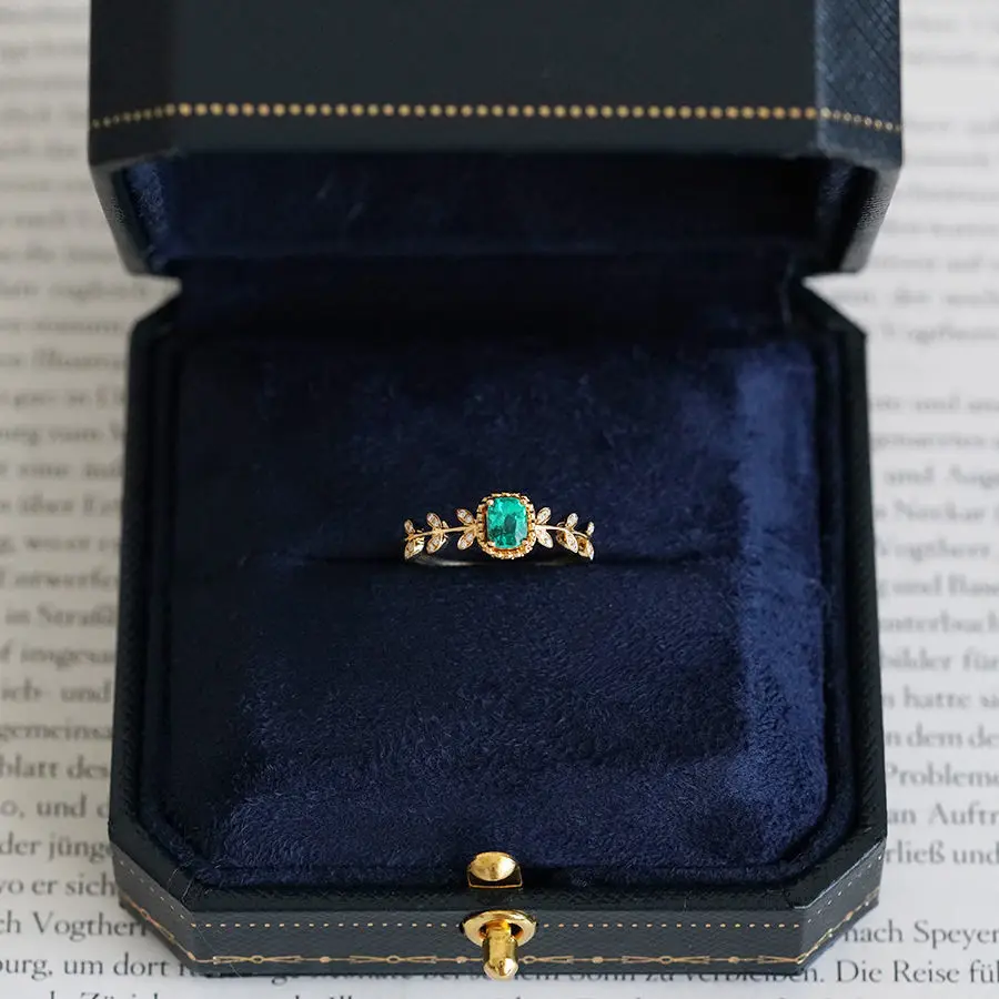 Autor pôvodného nové striebrom vykladané geometrické diamond otvorenie nastaviteľný krúžok temperament módne dámske šperky 2