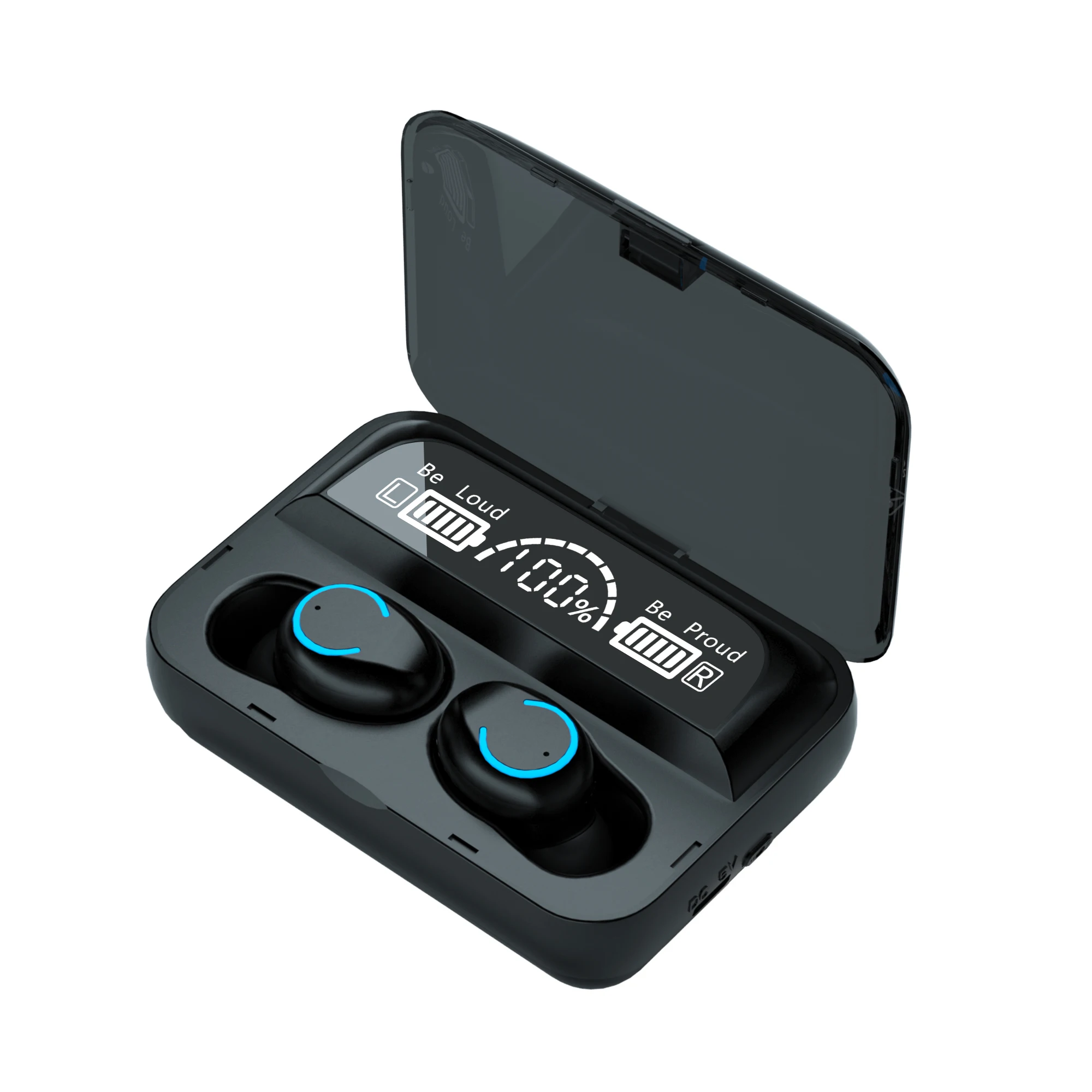 Horúce Slae F9-47 Bluetooth 5.0 Slúchadlá Bezdrôtové Slúchadlá 9D Stereo Športové Vodotesné Slúchadlá Slúchadlá S Mikrofónom 4