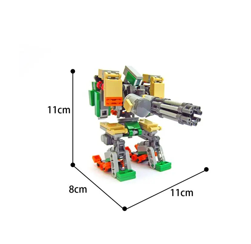 Morfing Robot Tvorba Bašta Vanguard Stavebné Bloky Auta Gatling Ničiteľ Stroj Zbraní Myšlienka Hry Hračky pre Deti Darček 2