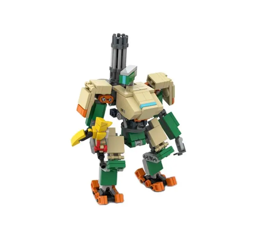 Morfing Robot Tvorba Bašta Vanguard Stavebné Bloky Auta Gatling Ničiteľ Stroj Zbraní Myšlienka Hry Hračky pre Deti Darček 3