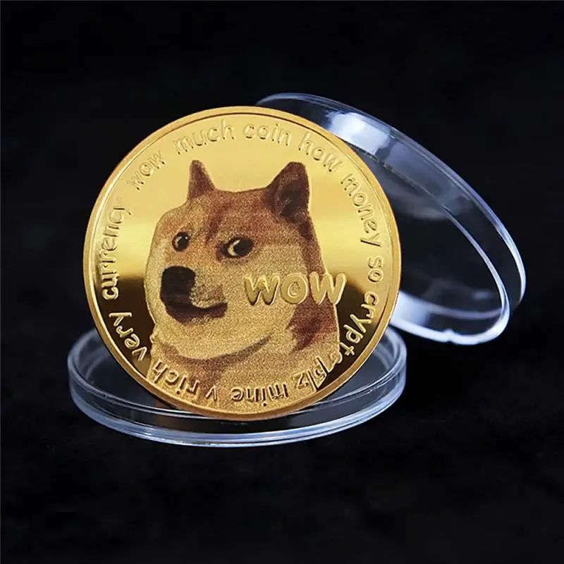 Nový Obchod So Zlatom Bitcoin Psa Mince Zberateľské Skvelý Darček Bit Mince Umelecké Zbierky Fyzickom Zlate Pamätné Mince 3