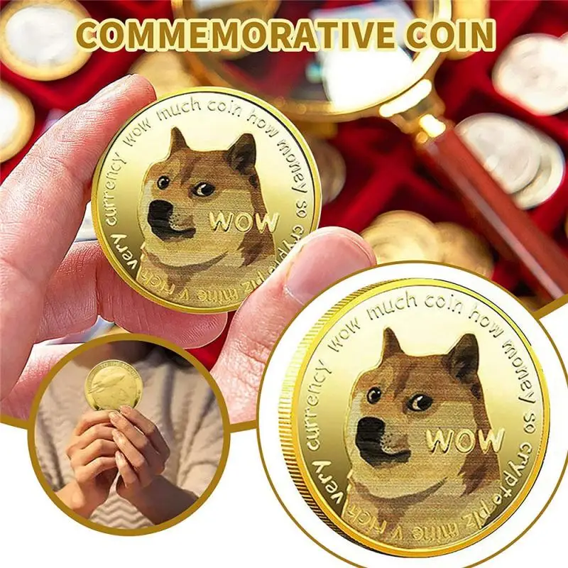 Nový Obchod So Zlatom Bitcoin Psa Mince Zberateľské Skvelý Darček Bit Mince Umelecké Zbierky Fyzickom Zlate Pamätné Mince 4