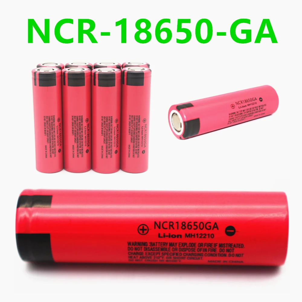 2021 Pôvodné NCR 18650GA Vysoký Výtok 3,7 V 3500mAh 18650 Dobíjacie Batérie Vhodné pre Všetky Druhy Elektronických Výrobkov 5