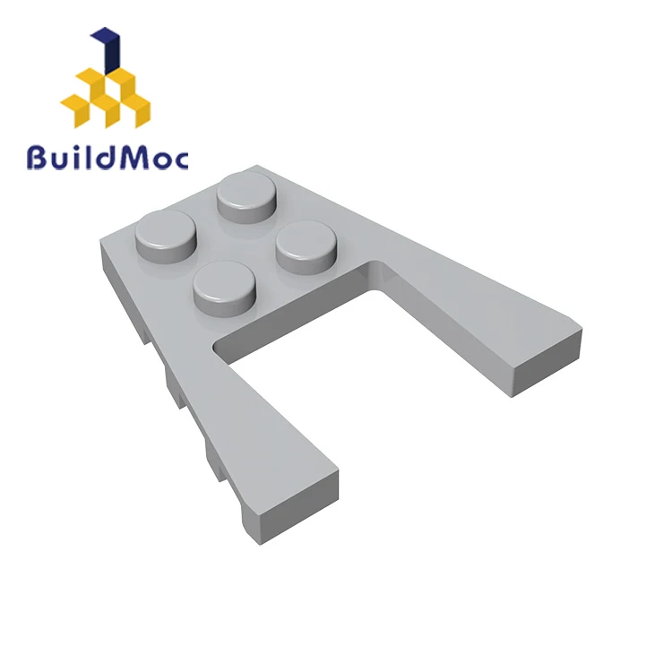 BuildMOC Montuje Častice 43719 4x4 Pre Stavebné Bloky Súčastí DIY elektrické Vzdelávacie Tehly Väčšinu Modelu darček Hračky 2