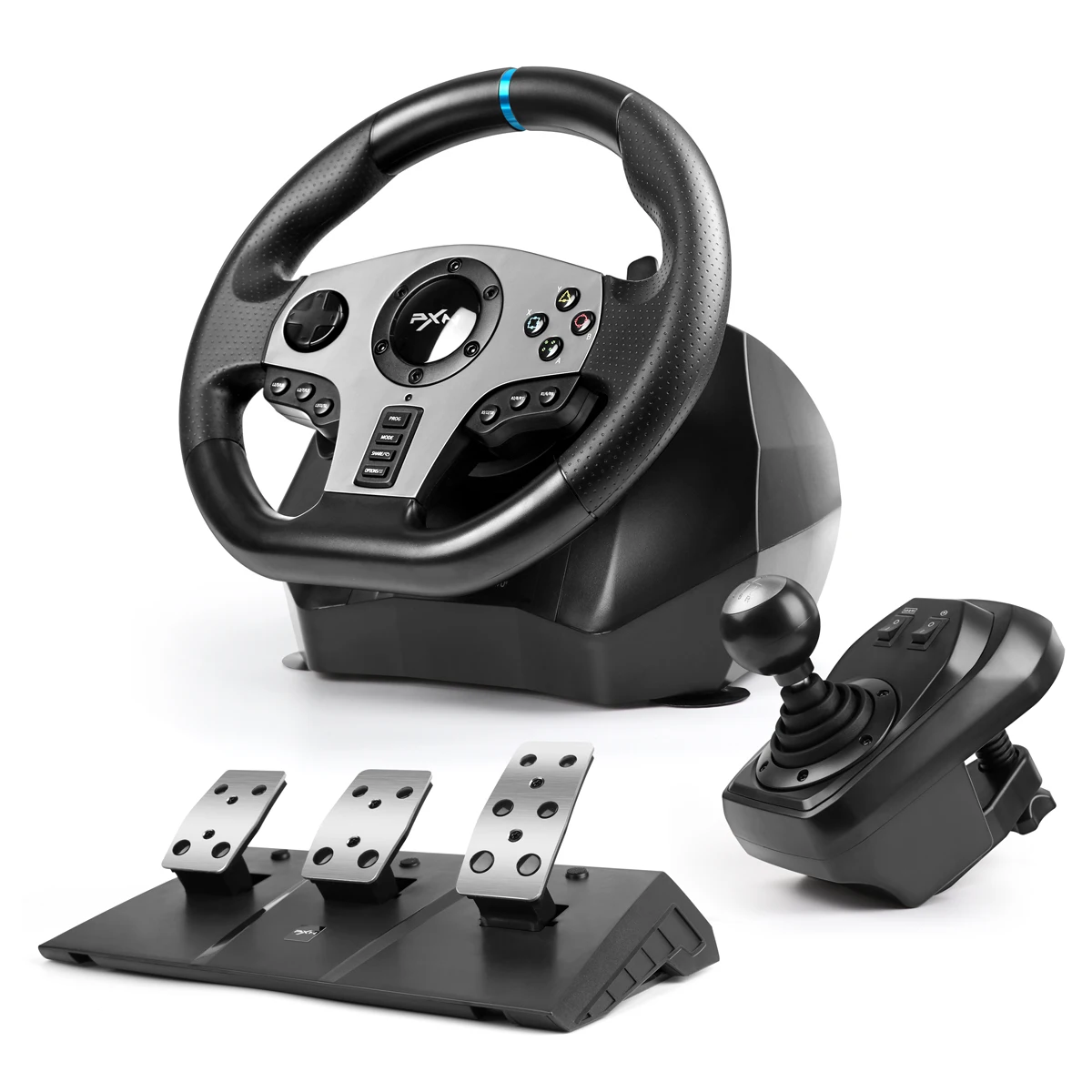 Herný Volant Pedál PXN V9 Pro Gamepad Racing Manuálna Prevodovka Vibrácií Pre PC/PS/Xbox-Ten/Prepnúť 900°Pro 1