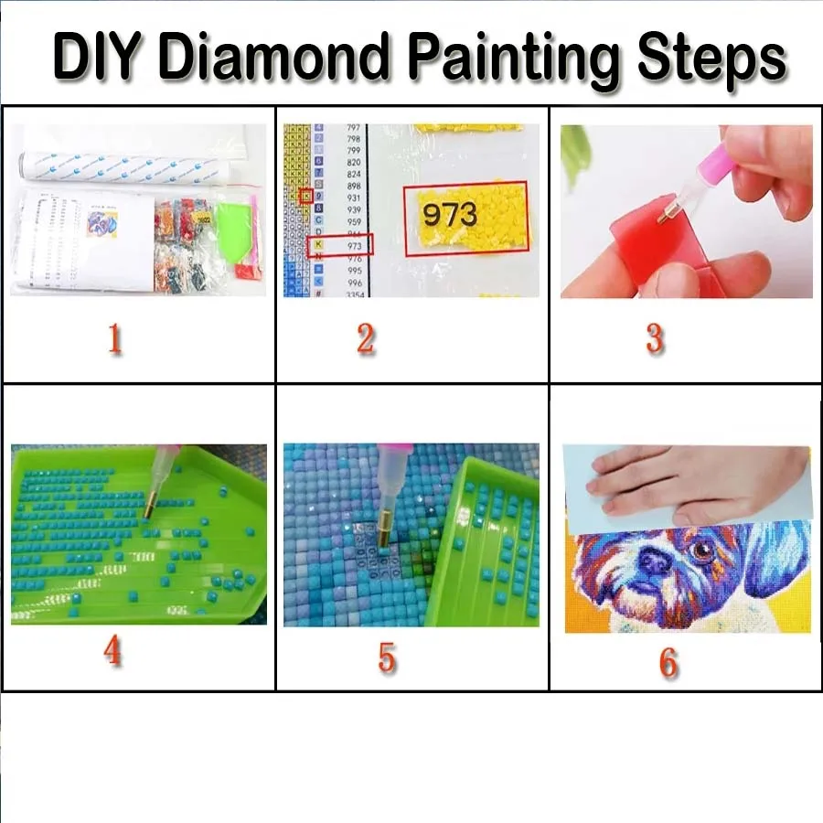 5D DIY Diamond Maľby Plné Námestie Kolo Vŕtať Motýľ Kvet, Kvapka Vody Mozaiky Diamond Výšivky Cross Stitch Dekorácie 4