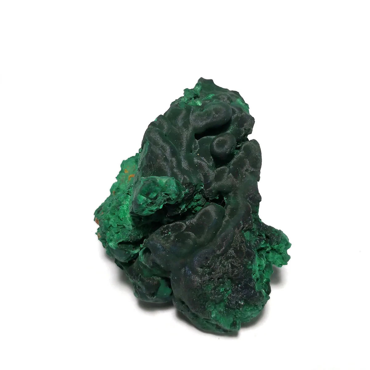 113 g A2-6 Kvalitných Prírodných Velvet Malachit Minerálne sklo Vzor Darček Kolekcie Ozdôb Z Konga. 0