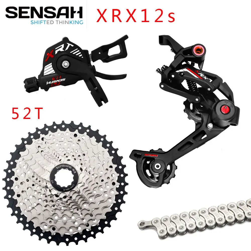 SENSAH XRX 1x12 Rýchlosť M9100 Horský Bicykel Bicykel Motocykle 50/52T Zotrvačníka YBN 12 Reťazová KAZETA 3
