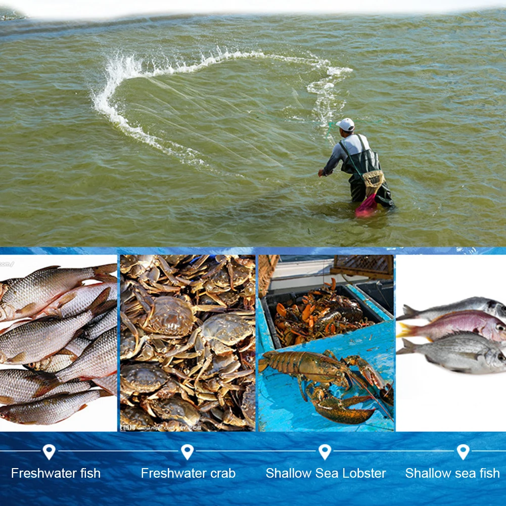 Nylon Rybolovu Čisté Ryby Oka Pasce Tri Vrstvy Monofil Gill Čistý Sieťovina Vonkajšie Rybárske Náčinie, Nástroje, Ručne Odlievané Ryby Siete 1