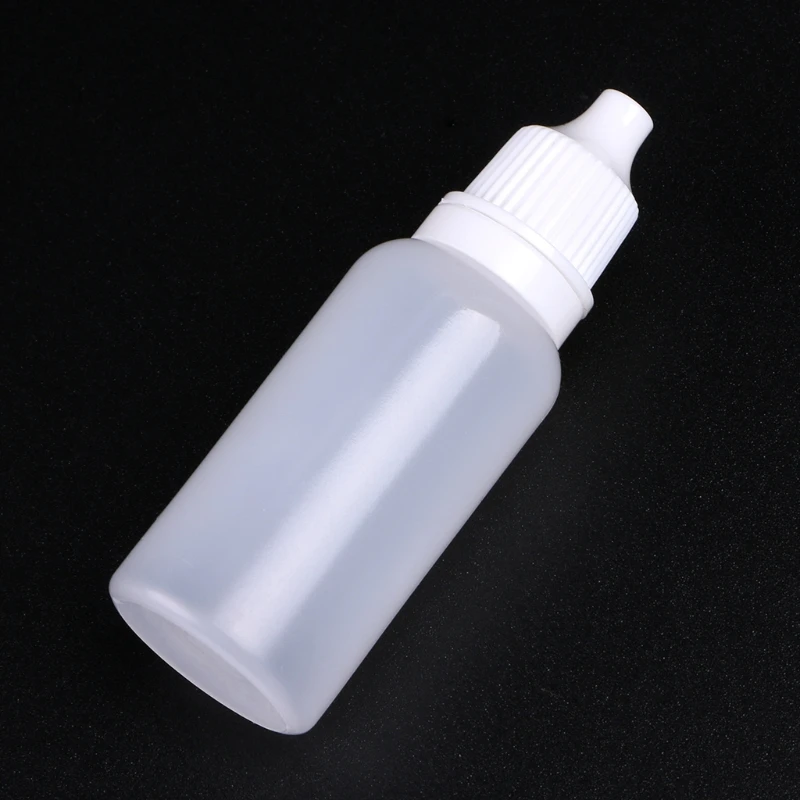 5ml-30ml Ihly Tip Prázdne Plastové Stlačiteľný Kvapaliny Kvapkadla Biele Fľaše Prípade 2