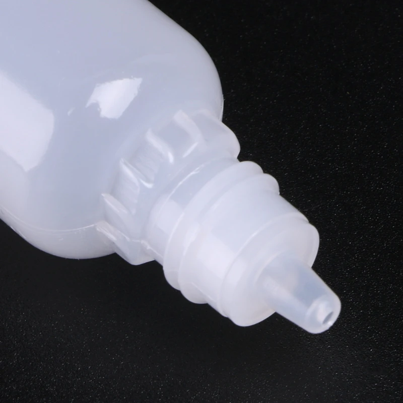 5ml-30ml Ihly Tip Prázdne Plastové Stlačiteľný Kvapaliny Kvapkadla Biele Fľaše Prípade 5