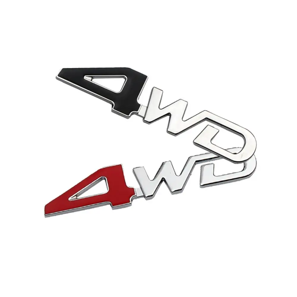 40% Dropshipping!! 1 ks Auto Samolepky Sline Prihlásiť 4WD Nálepky Kotúča, Blatník Znak Dekor Odtlačkový 0