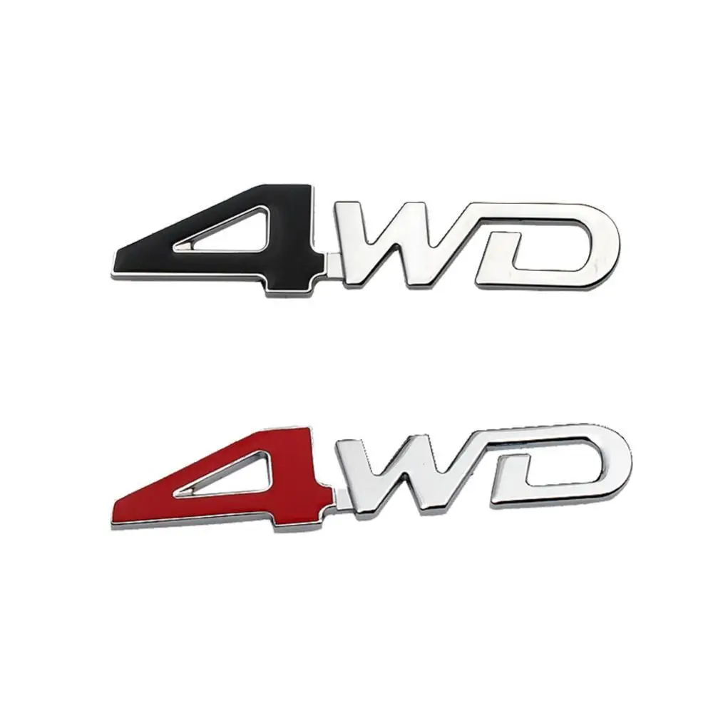 40% Dropshipping!! 1 ks Auto Samolepky Sline Prihlásiť 4WD Nálepky Kotúča, Blatník Znak Dekor Odtlačkový 4