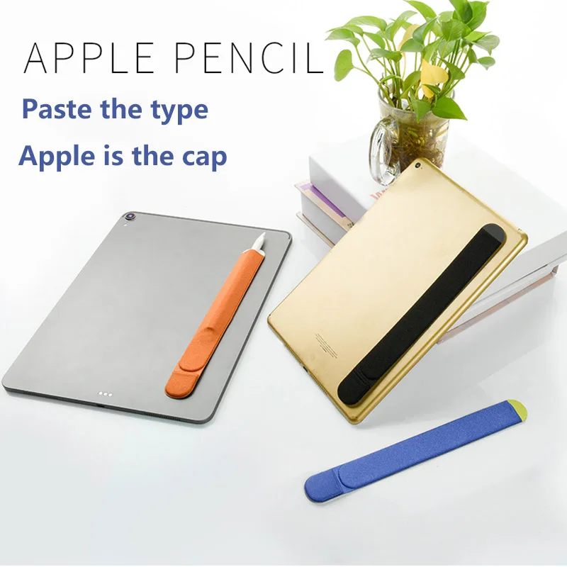 2 V 1for Apple Pero Prípade Rukáv Anti-Slip Flanelové puzdro Priľnavé Puzdro Taška Nálepky Držiak Ochranné Odolný Tablet Ceruzka 1