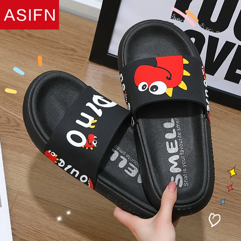 ASIFN Mužov je Roztomilý Tlač Letné Šľapky Ženy Flip Flops Krytý Kúpeľňa Anti-slip Doma Tkaných Dámy Topánky Mužov Šmykľavka Big Veľkosť 1
